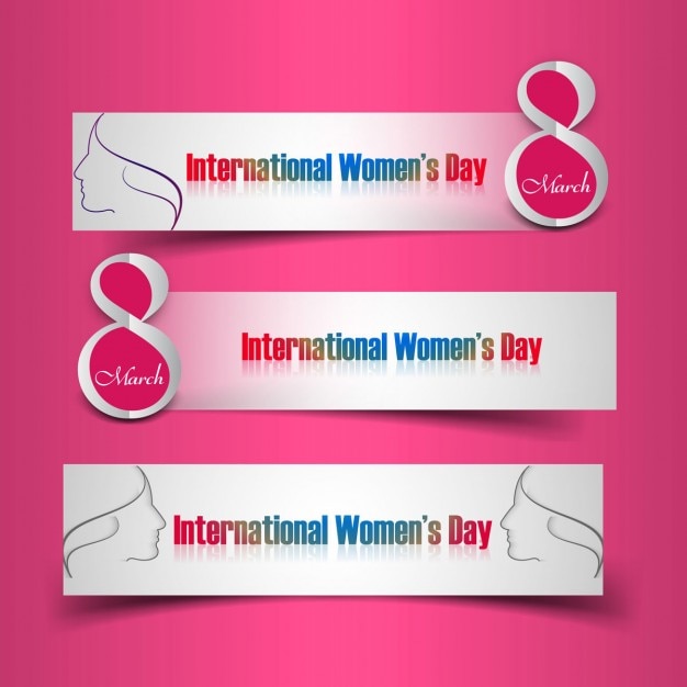 Womens day headers