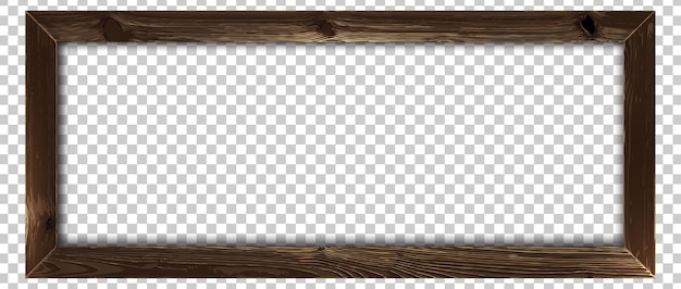 Free Vector wooden board frame