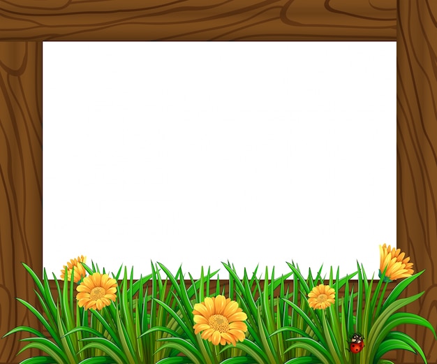 Free Vector wooden frame