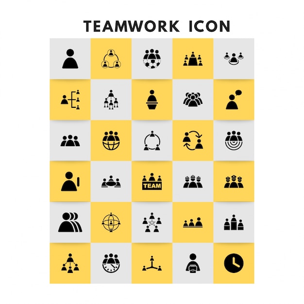 Work icons