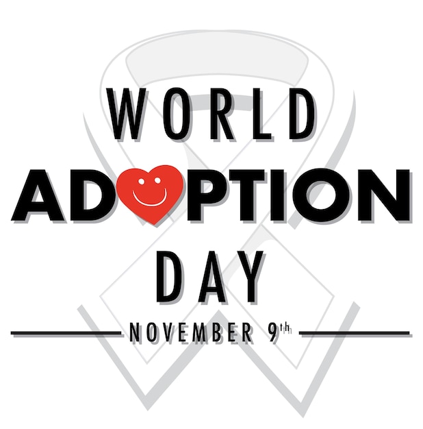 World Adoption Day Logo Design