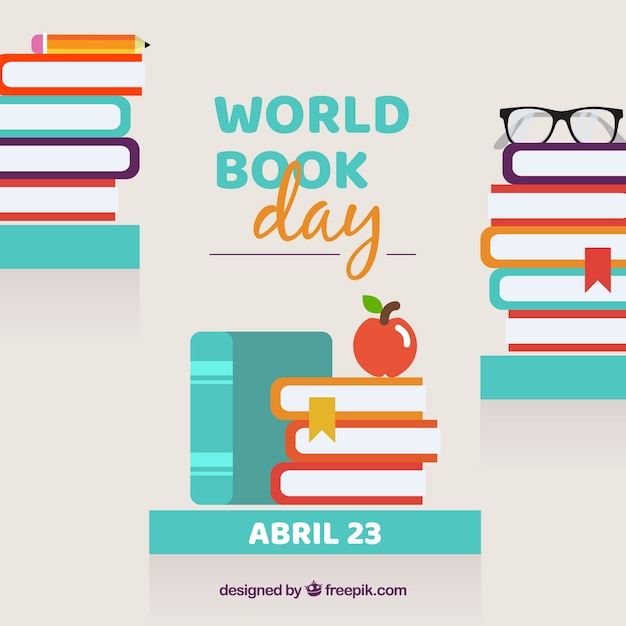 World book day background