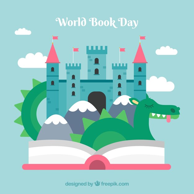 World book day background