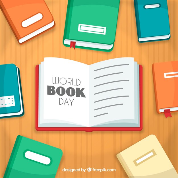 World book day background