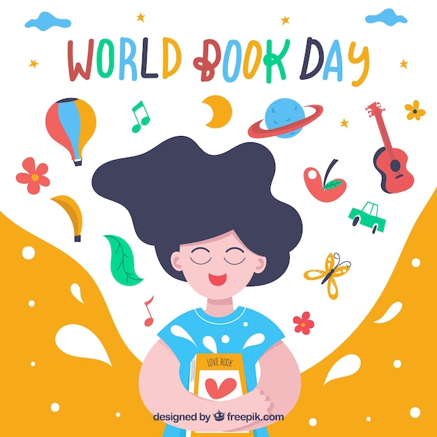 World book day background