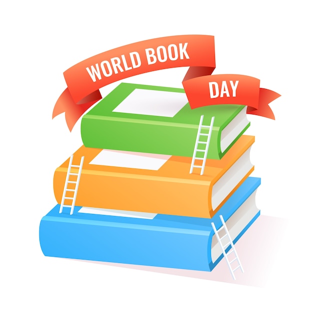 World book day event background