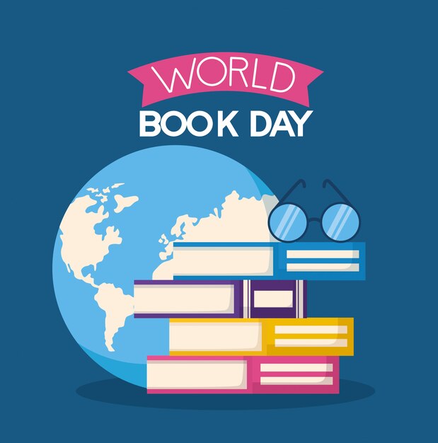 World book day illustration