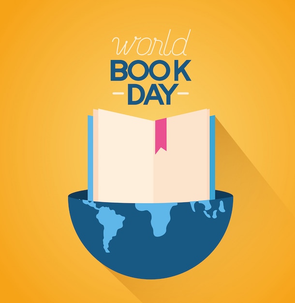 World book day illustration