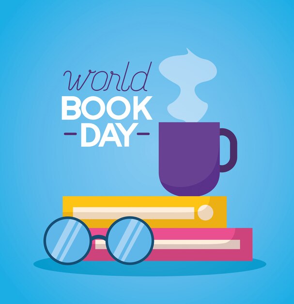 World book day illustration