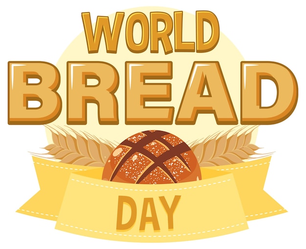 World Bread Day 16 October Logo Design