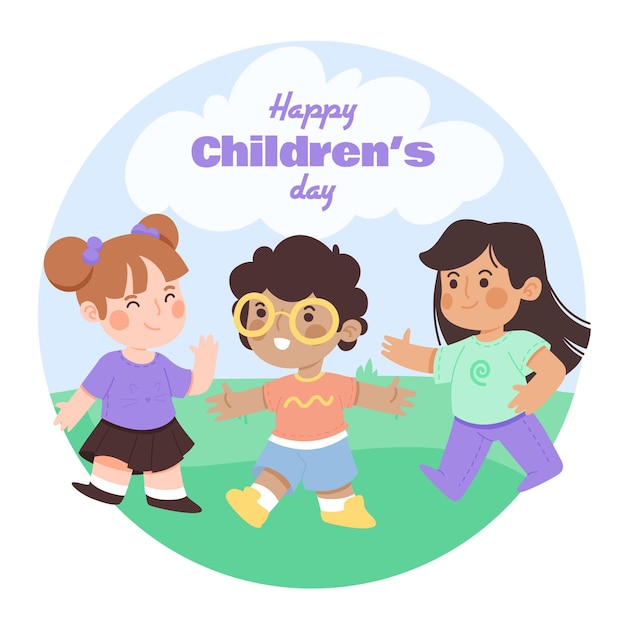 World children's day event celebration