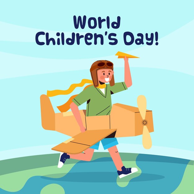 World childrens day theme