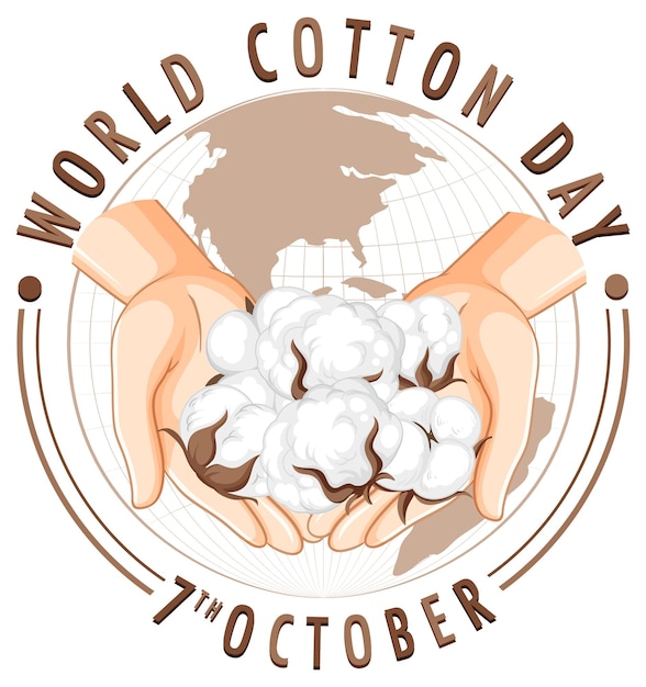 World Cotton Day Banner Template