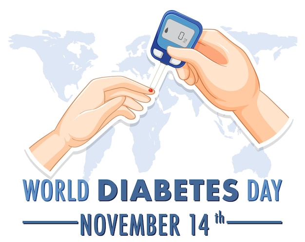 World Diabetes Day Logo Design