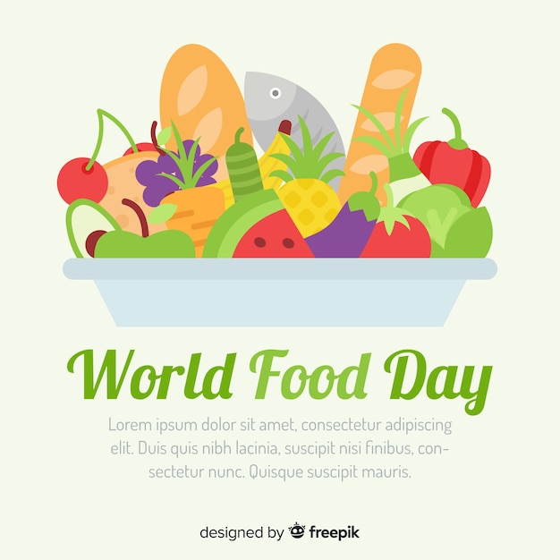 World food day background