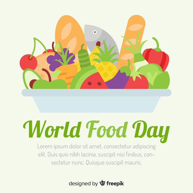 World food day background