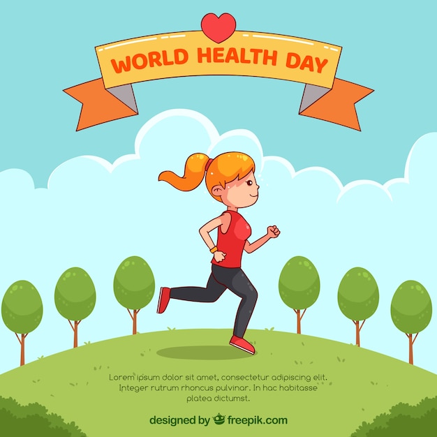 World health day background