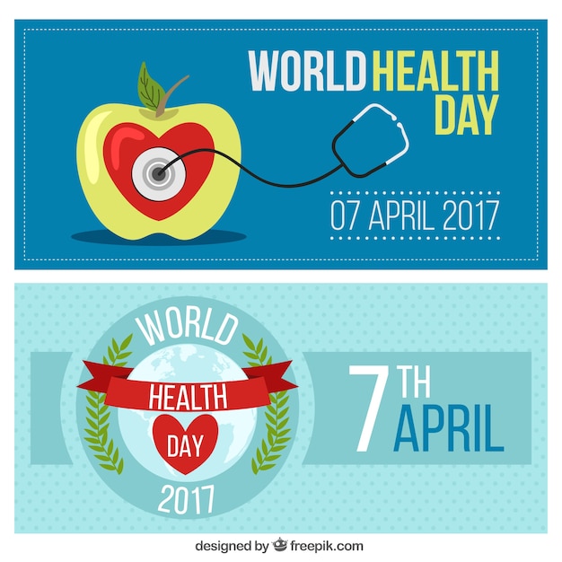 World health day banners