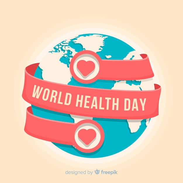 Free Vector world health day illustration