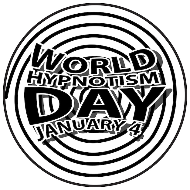 World Hypnotism Day Banner Design