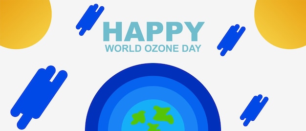 world ozone dy background