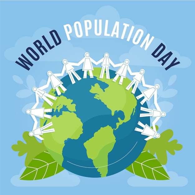 World population day illustration