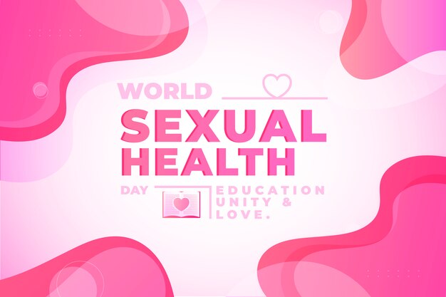 World sexual health day concept