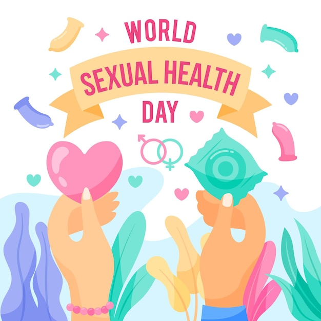 World sexual health day concept