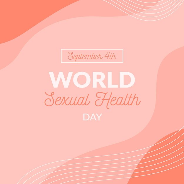 World sexual health day concept