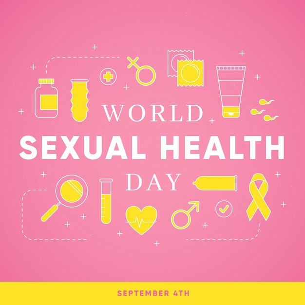 World sexual health day concept