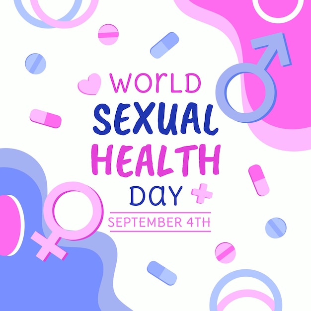 World sexual health day illustration