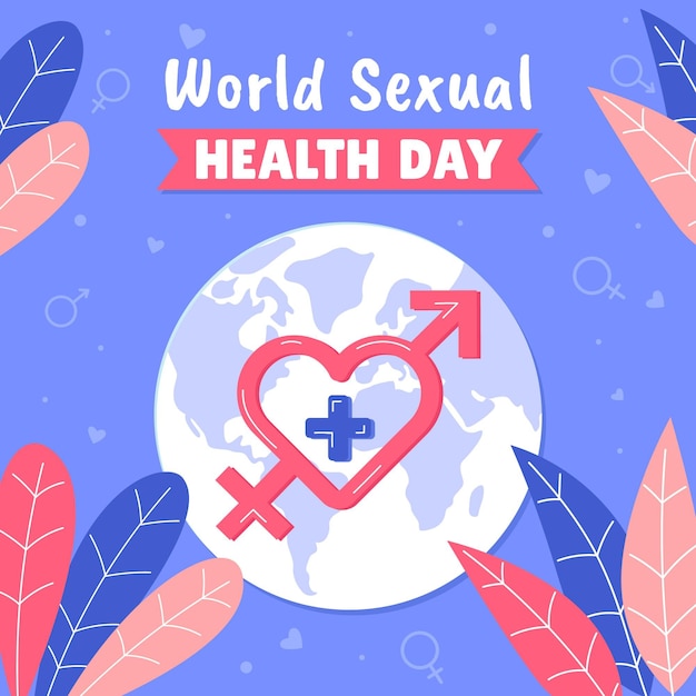 World sexual health day illustration