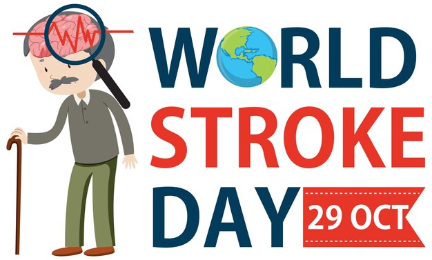 World Stroke Day Banner Design