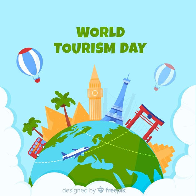 World tourism day background