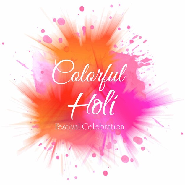 X9Holi celebration colorful splash for indian festival background