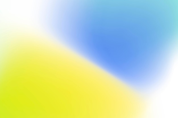 Free Vector yellow and blue wave gradient background vector