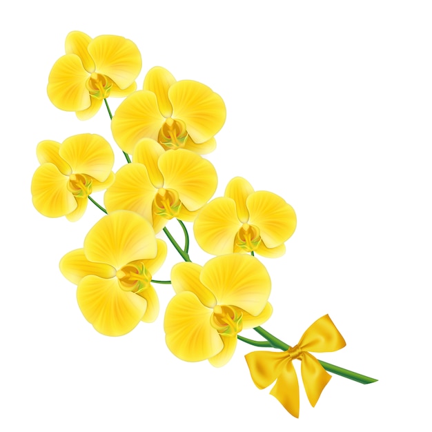 Yellow flower design