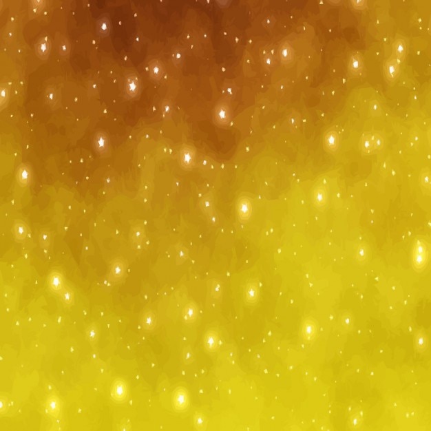 Free Vector yellow sky full of stars