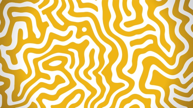 yellow squiggle pattern