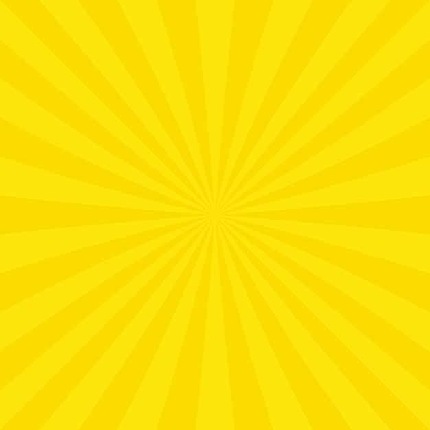 Yellow sunburst background design