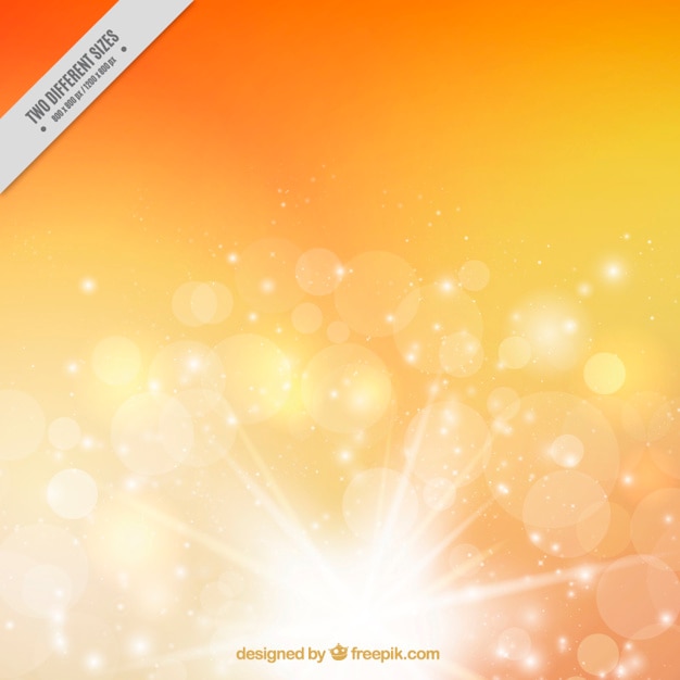 Free Vector yellow sunburst background