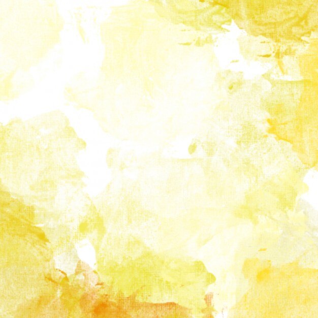 Yellow watercolor background