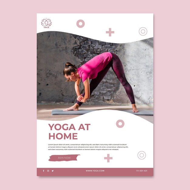 Yoga body balance poster