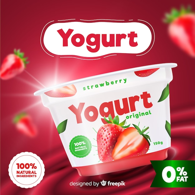 Yogurt ad