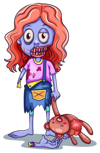 A young zombie