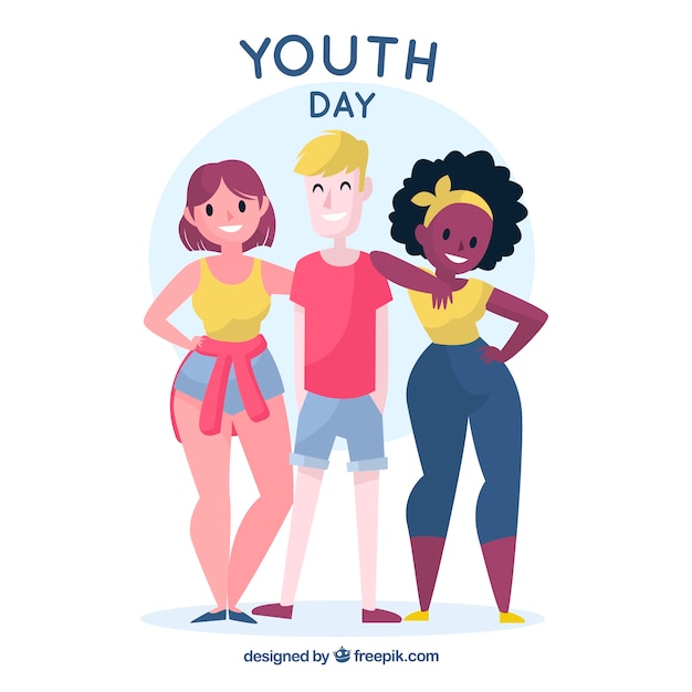 Youth day background