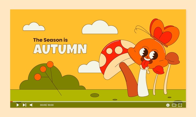 Youtube thumbnail for autumn season celebration