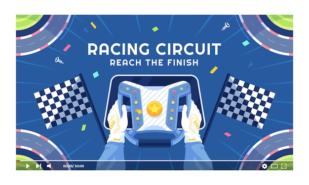 Youtube thumbnail for racing tournament