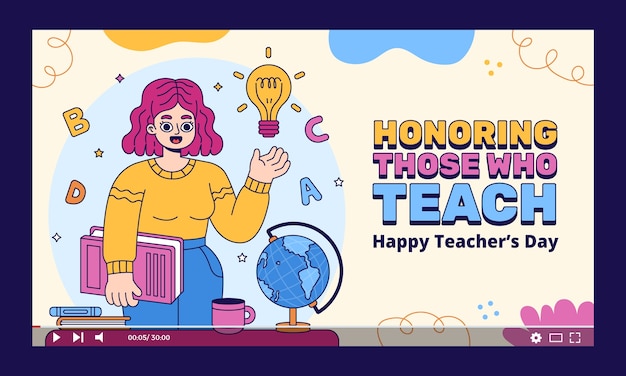 Youtube thumbnail for world teacher's day