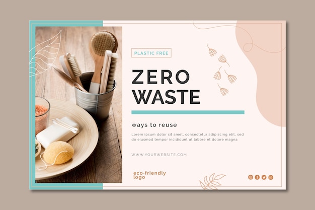 Zero waste banner